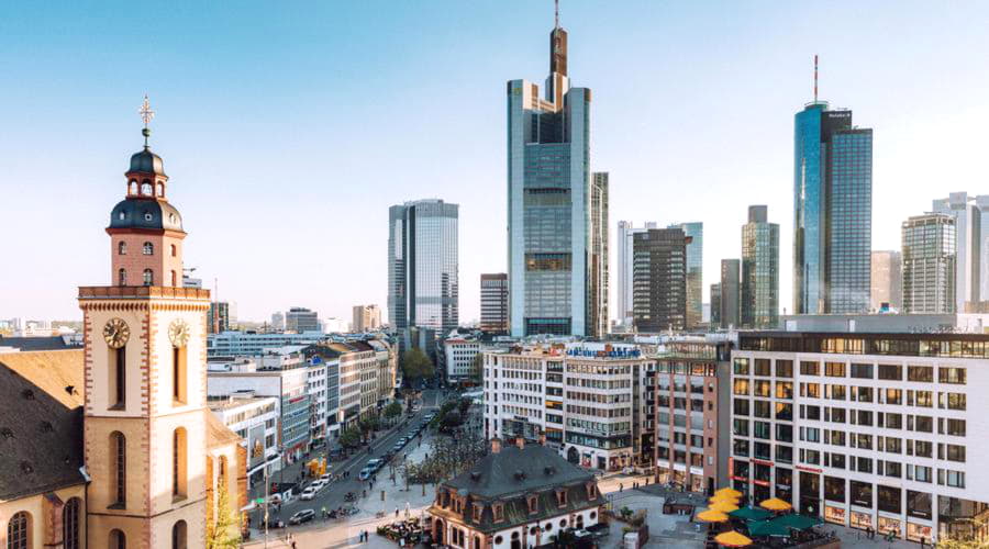 De beste bilutleiealternativene i Frankfurt am Main